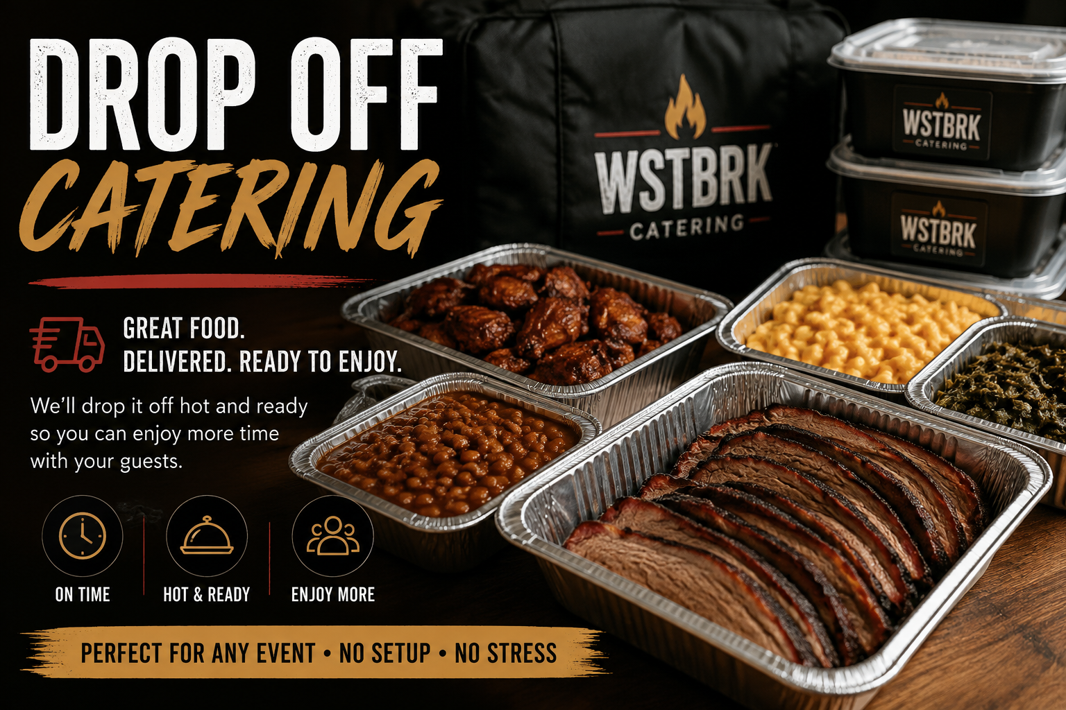 Basic Service (Paid Drop-Off Catering Service)