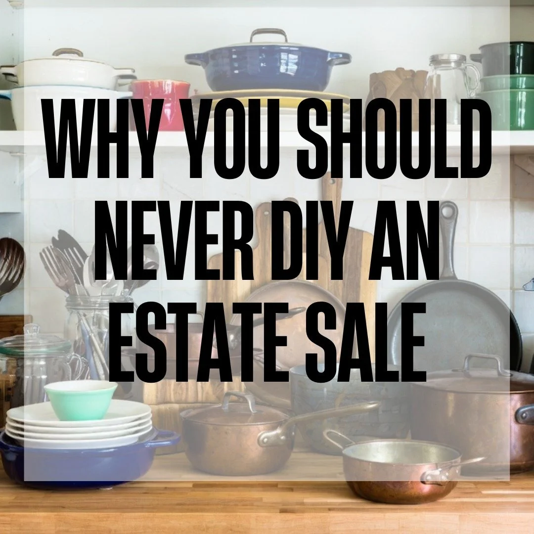 Thinking about running your own estate sale?
Most families don&rsquo;t realize how overwhelming, emotional, and costly a DIY sale can become.

From underpricing valuable items to overpricing sentimental ones, from chaotic staging to low turnout, DIY 
