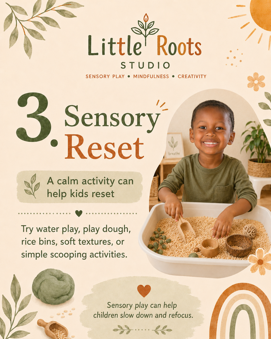 Sensory Reset calm activity for kids