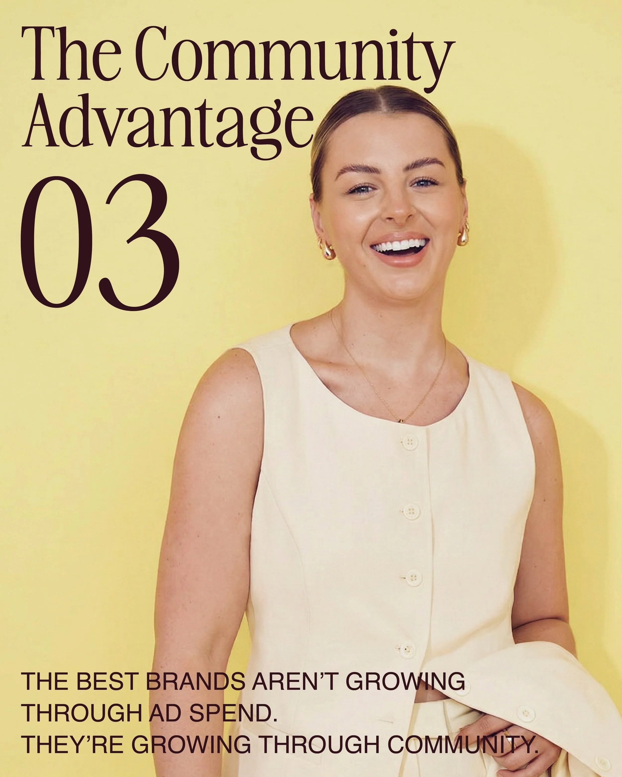 The best brands grow through community. To read the full article, sign up to receive our weekly newsletter via the link in our bio.

#womeninbusiness #business #brandgrowth