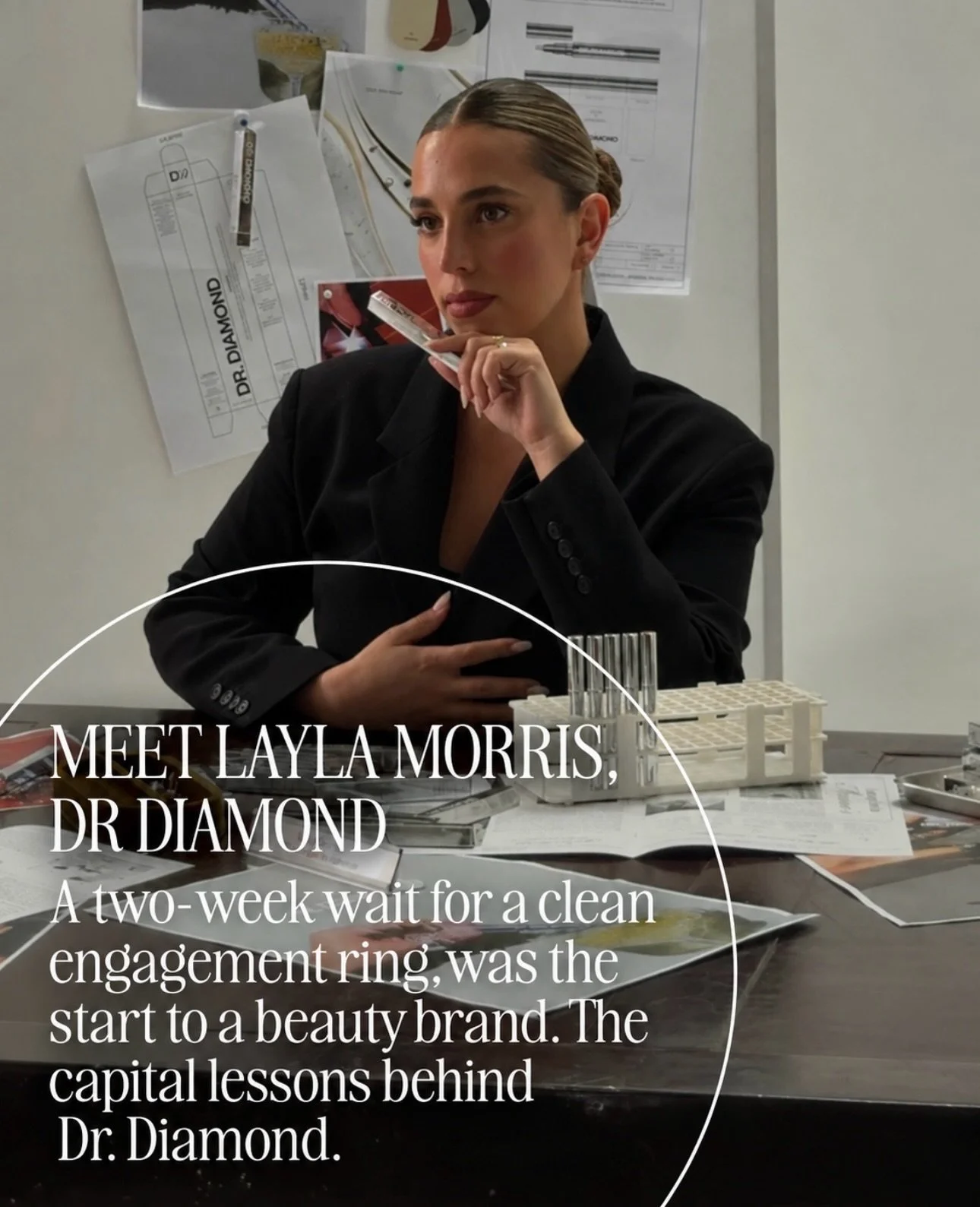 Some people just make things happen. Say hello to Layla Morris, Founder of @drdiamonnd From big ideas to everyday hustle, she&rsquo;s showing us what it looks like to build on your own terms. Read the full spotlight via the link in our bio. 

Collabo