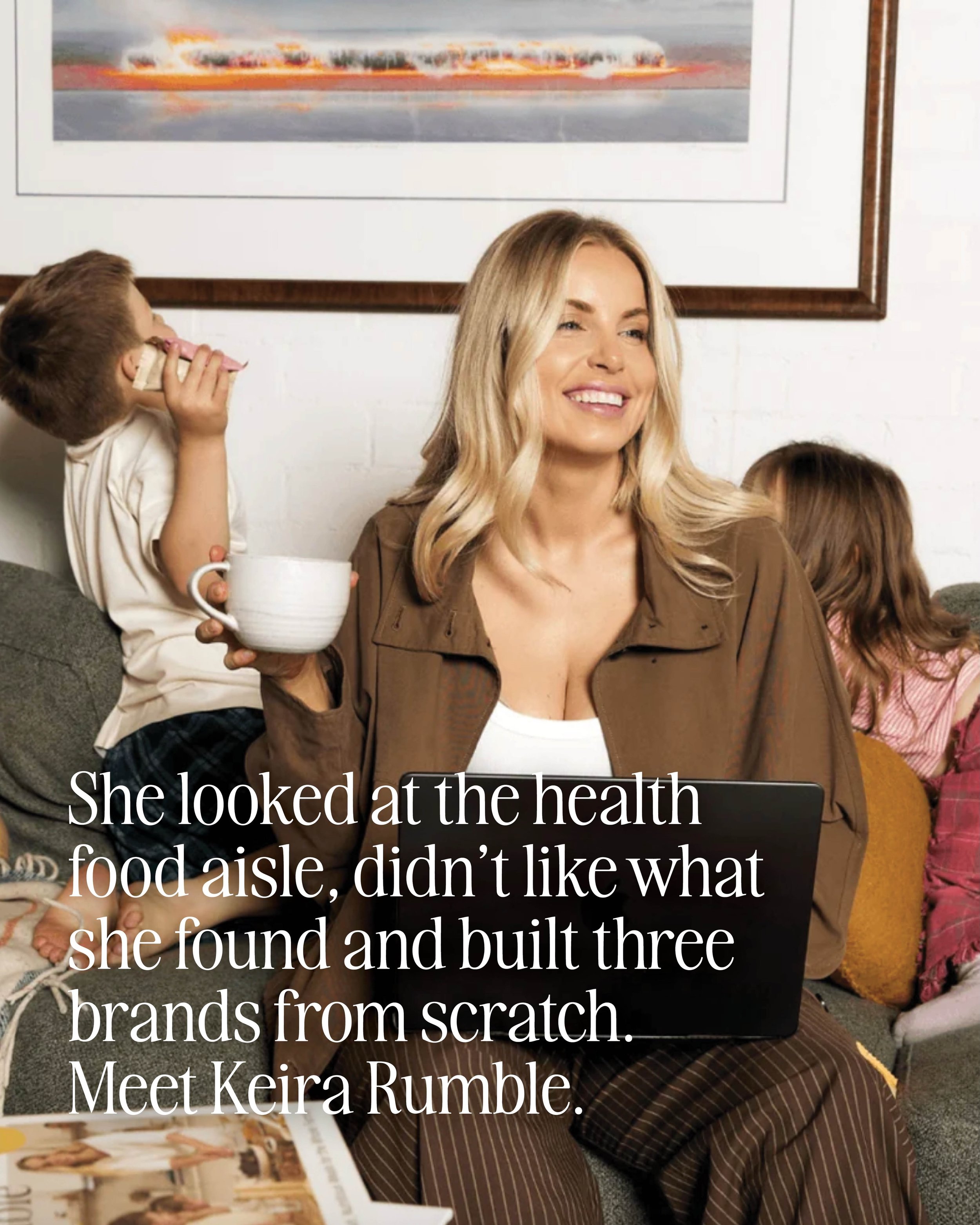 Keira @krumble saw a gap in the market and decided to fill it with something seriously good.

Born from a love of food and a desire to do things differently, @krumbledfoods is creating products that feel as good as they taste.

A fresh take on a fami