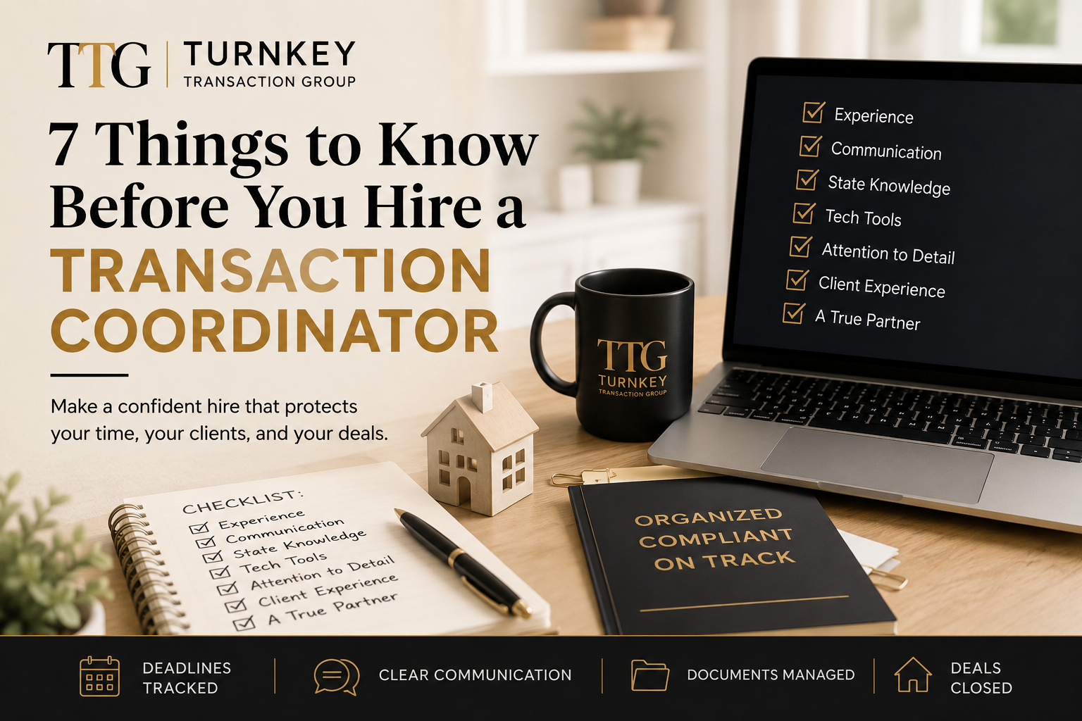 7 Things to Know Before You Hire a Transaction Coordinator