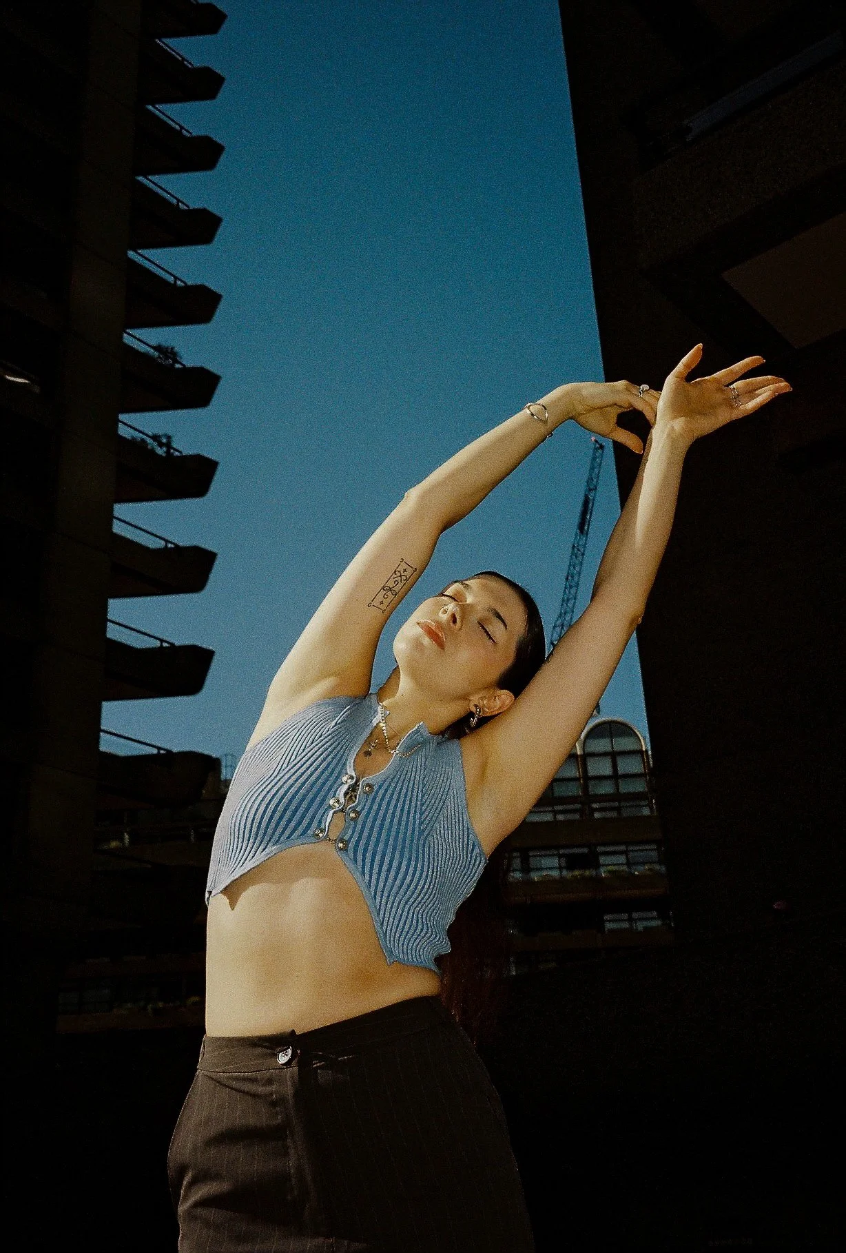 Andreea in Barbican, London