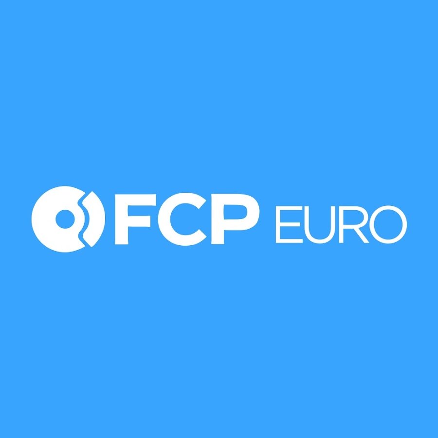 Logo of FCP Euro on a blue background with a stylized car part icon.