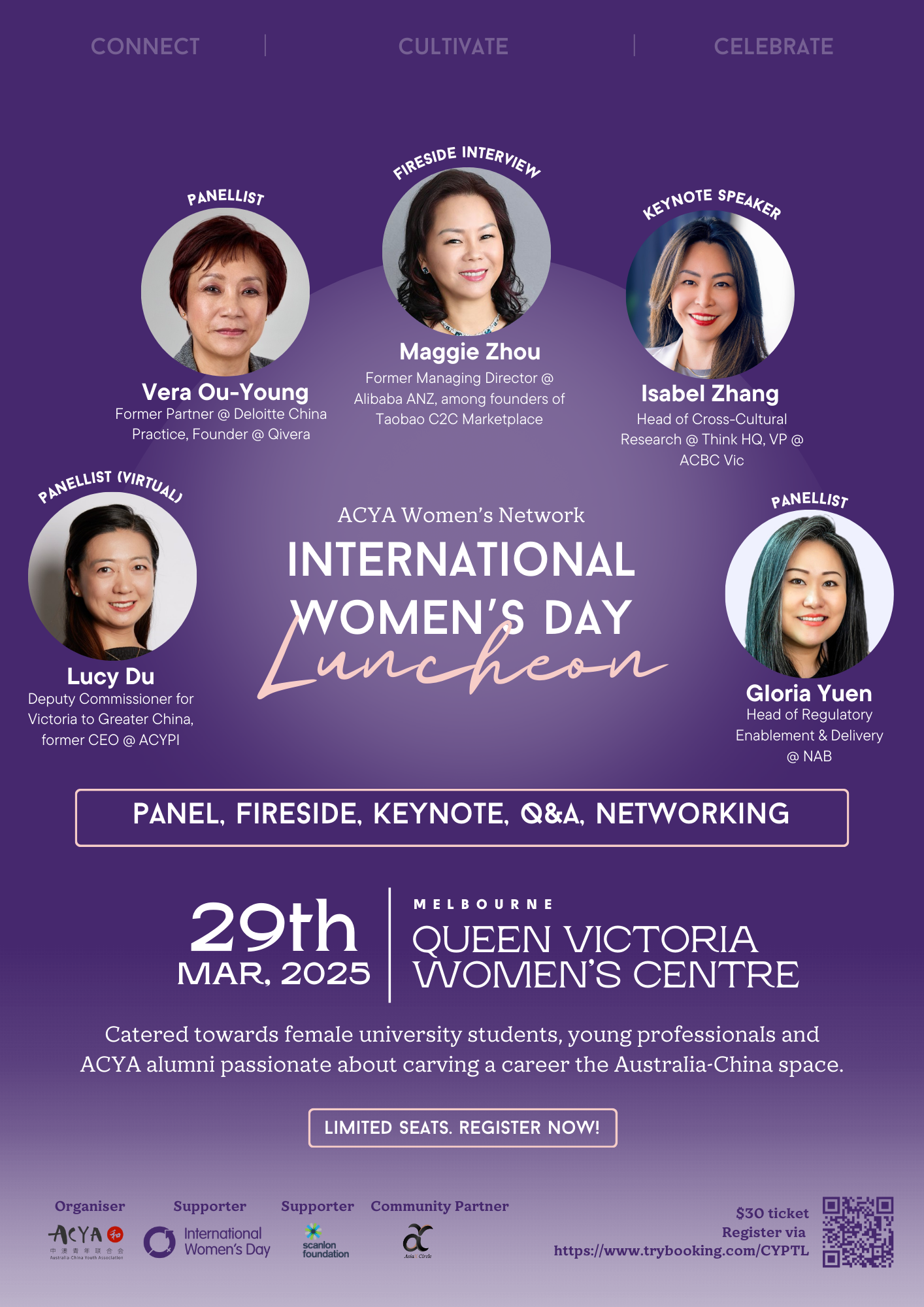 ACYA Women's Network Inaugural IWD 2025 Luncheon