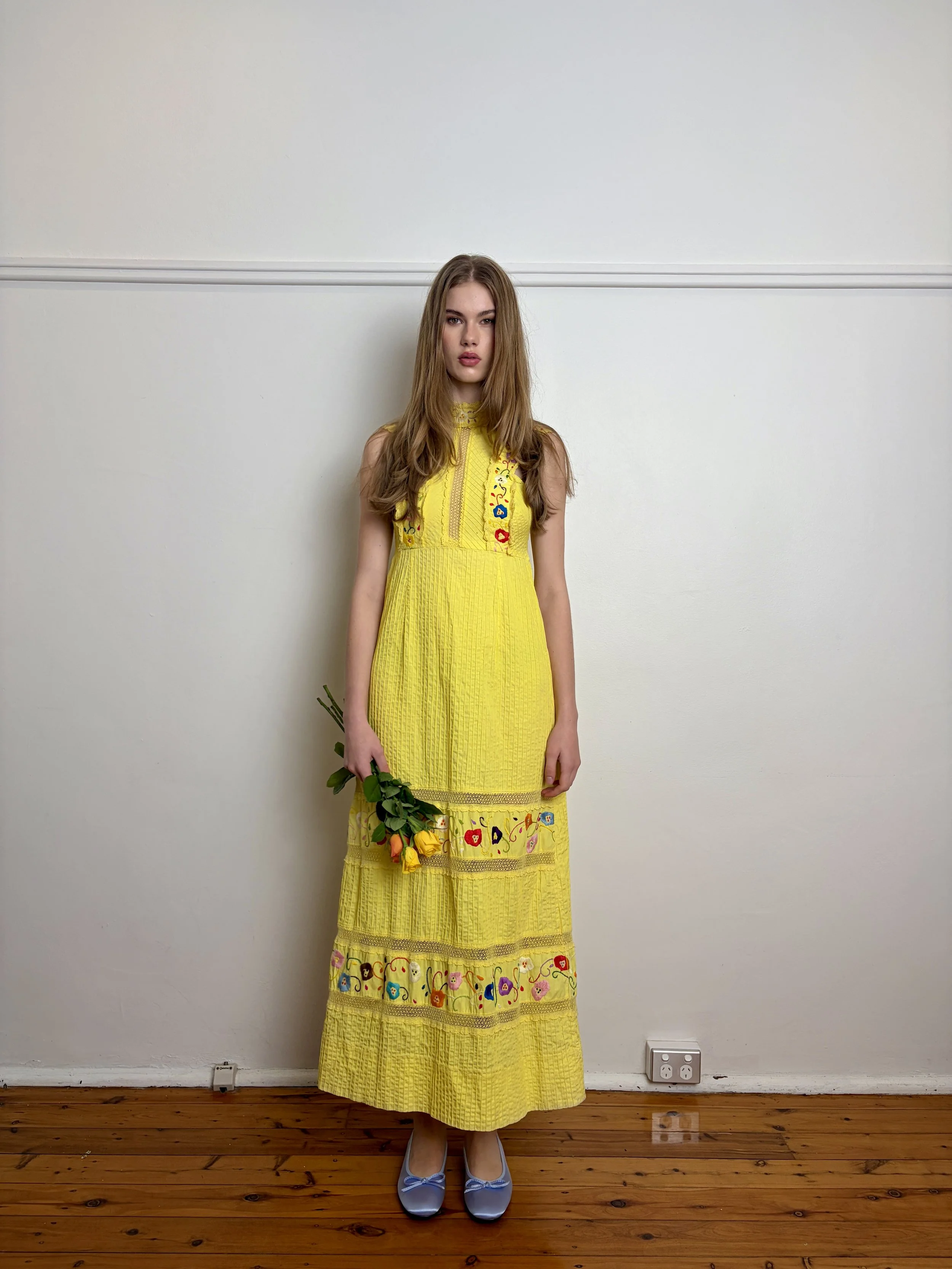 Canary Yellow Maxi Dress