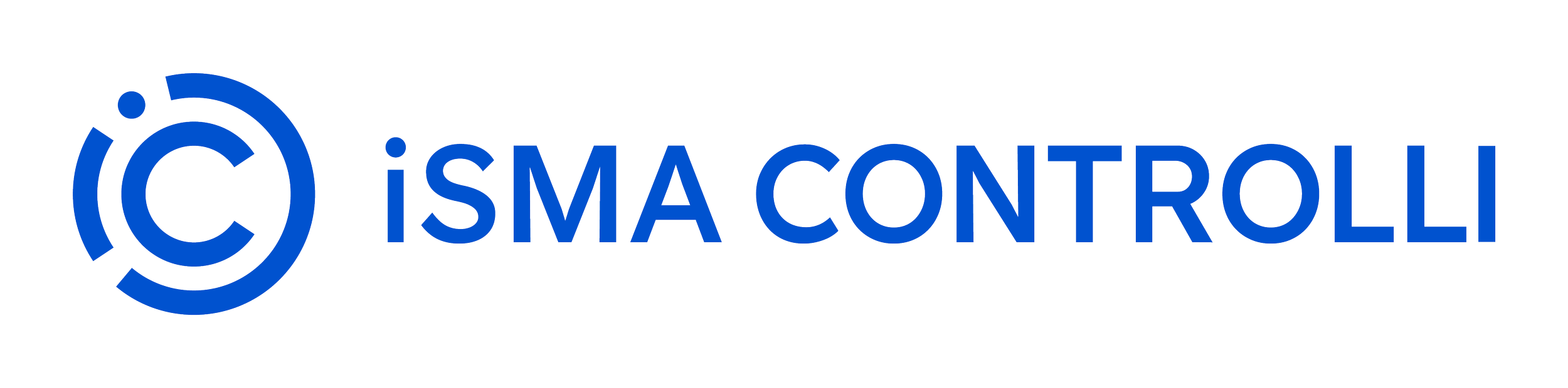 Image of ISMA Cloud Control logo in blue with a cloud design to the left of the text.