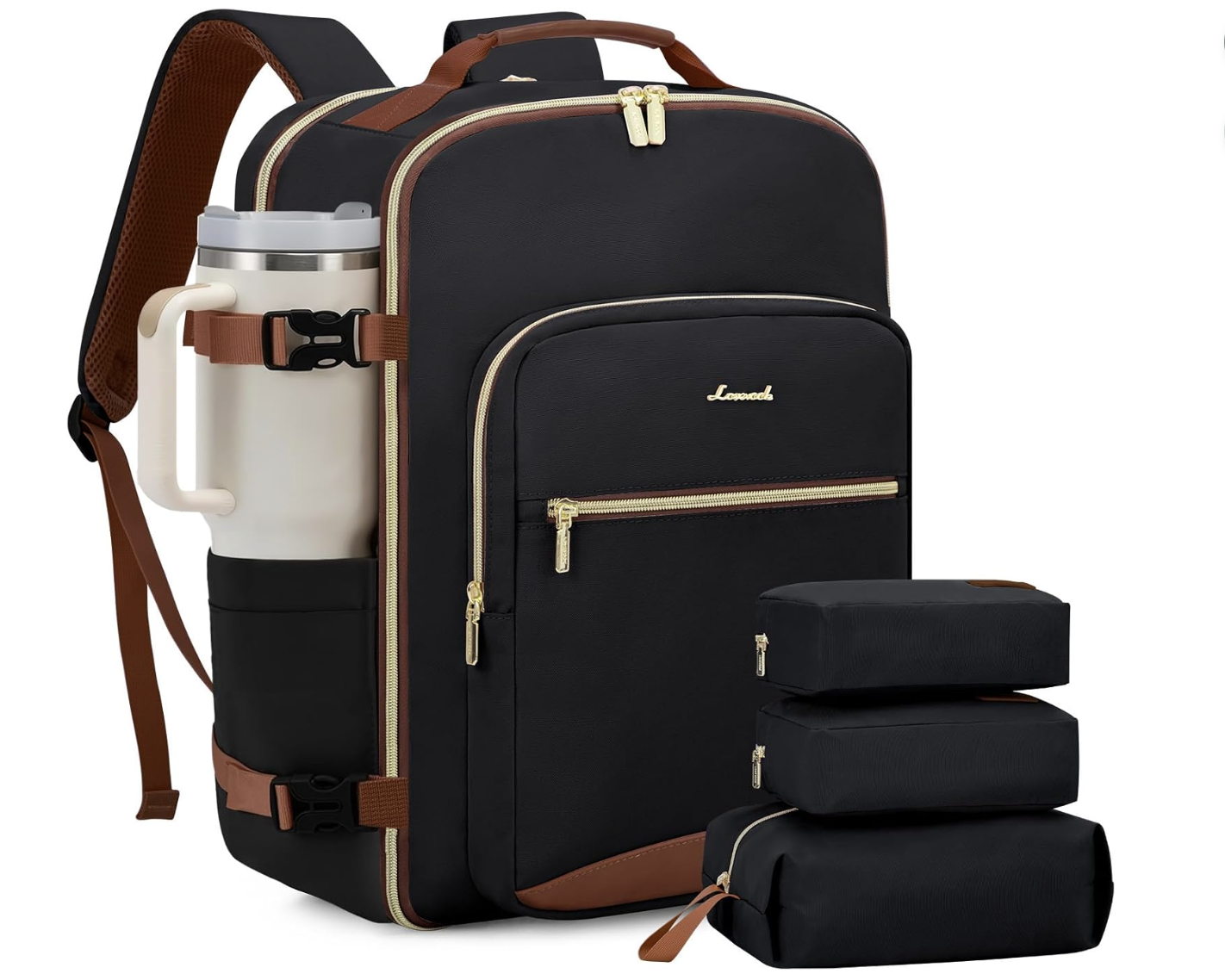 Stylish travel backpack