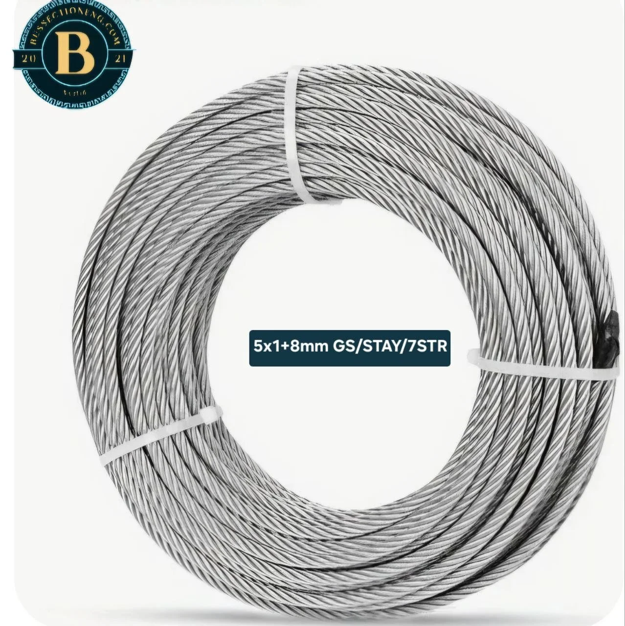 Stay Wire - Galvanized Steel - 7 Strand