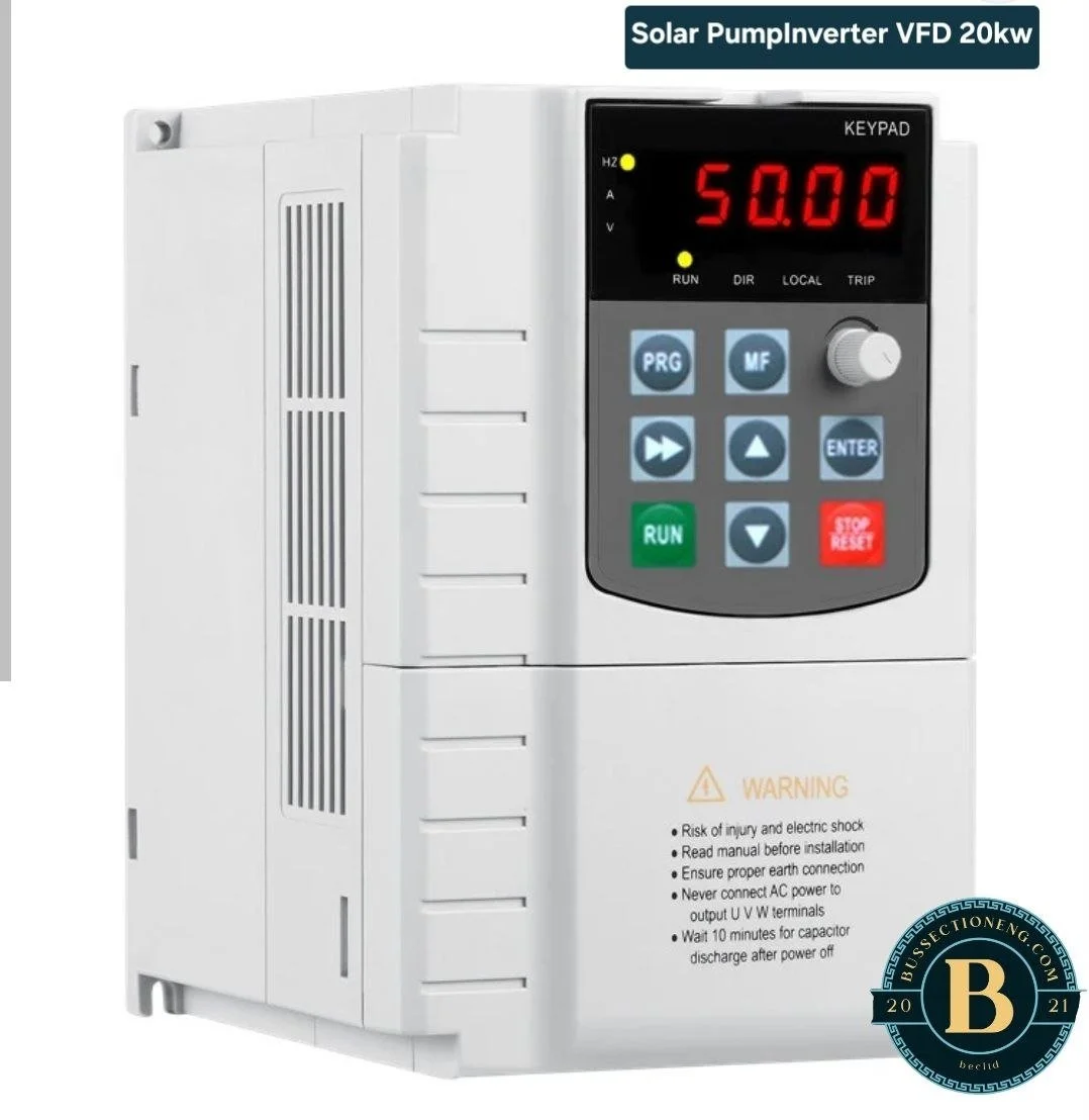 Solar Pump Inverter VFD 3KW to 20KW - For Agricultural Water Pumps