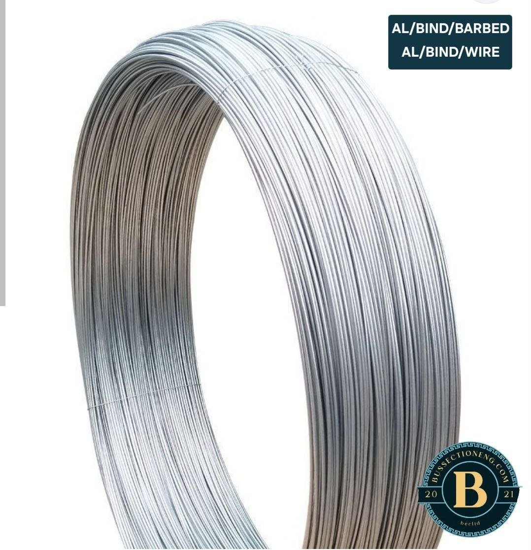 Binding Wire - Aluminum Reinforced - Barbed & Wire