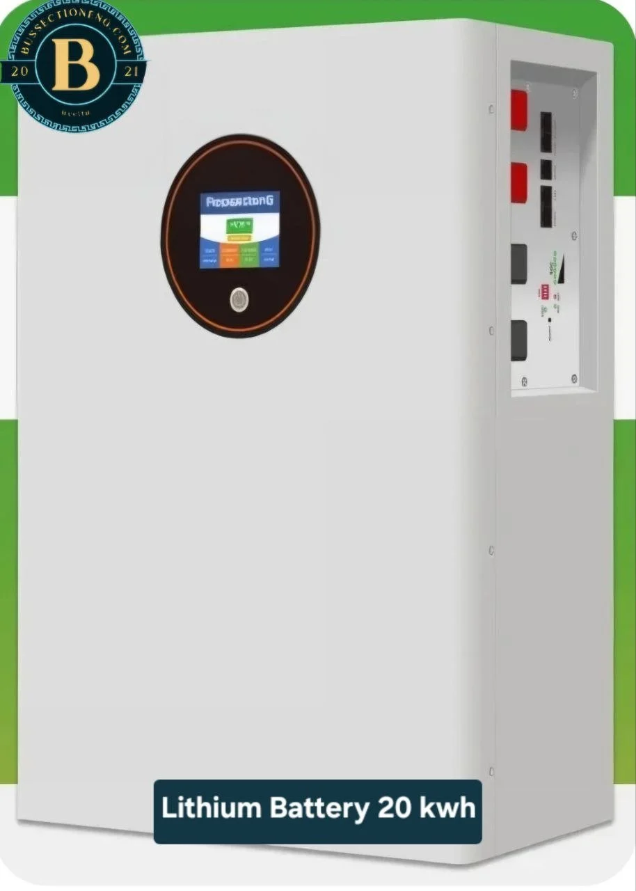 Lithium Battery LiFePO4 5KWh to 20KWh 48V - 10 Years Life for Solar Systems