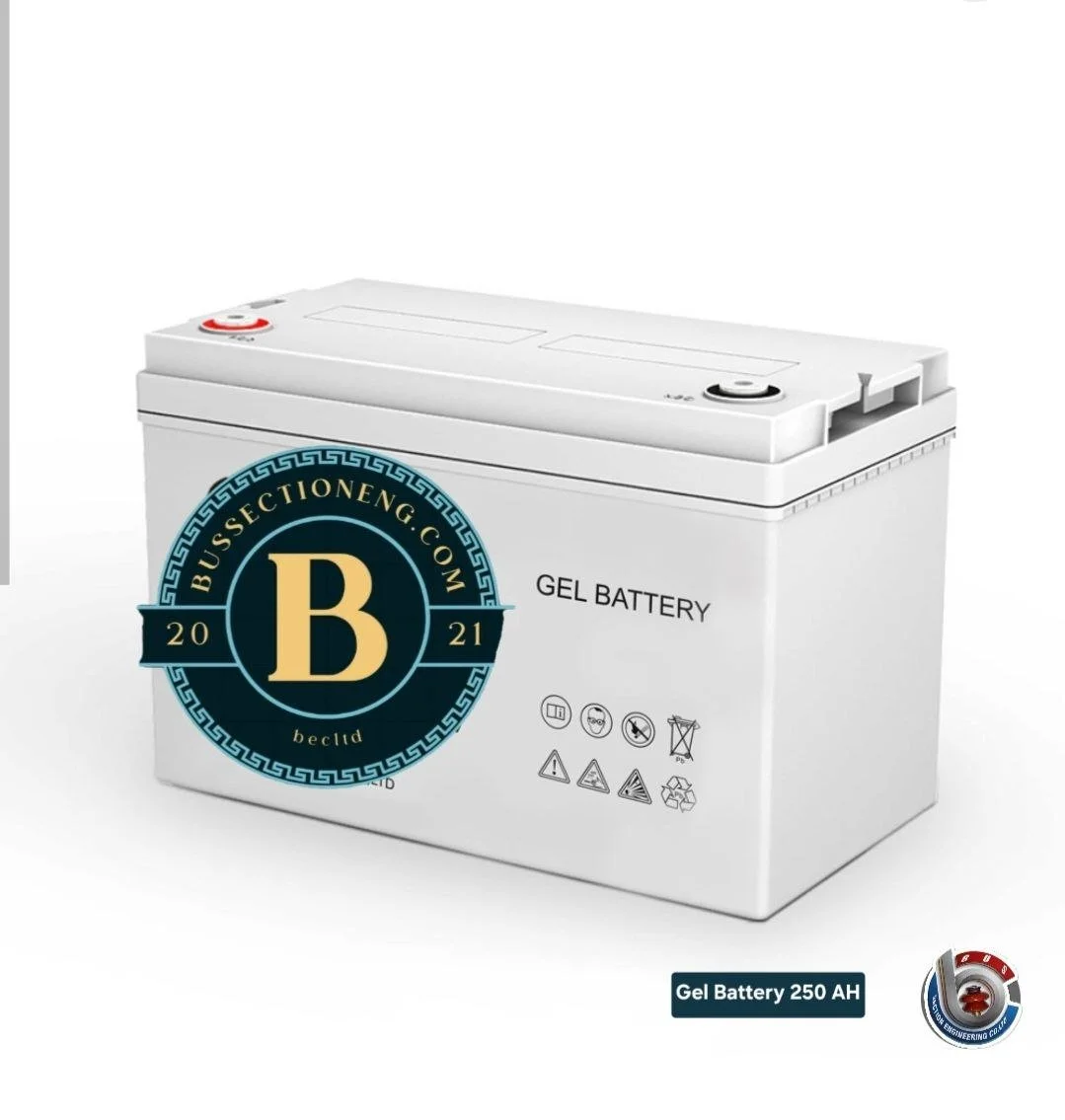 Gel Battery 100Ah to 250Ah 12V - Deep Cycle for Solar Systems