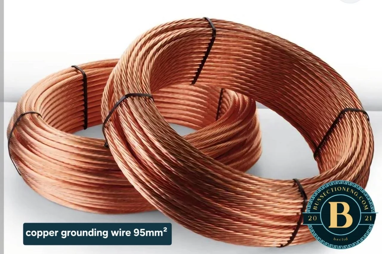 Bare Copper Earth Cable 70mm² 95mm² - For Earthing Grid