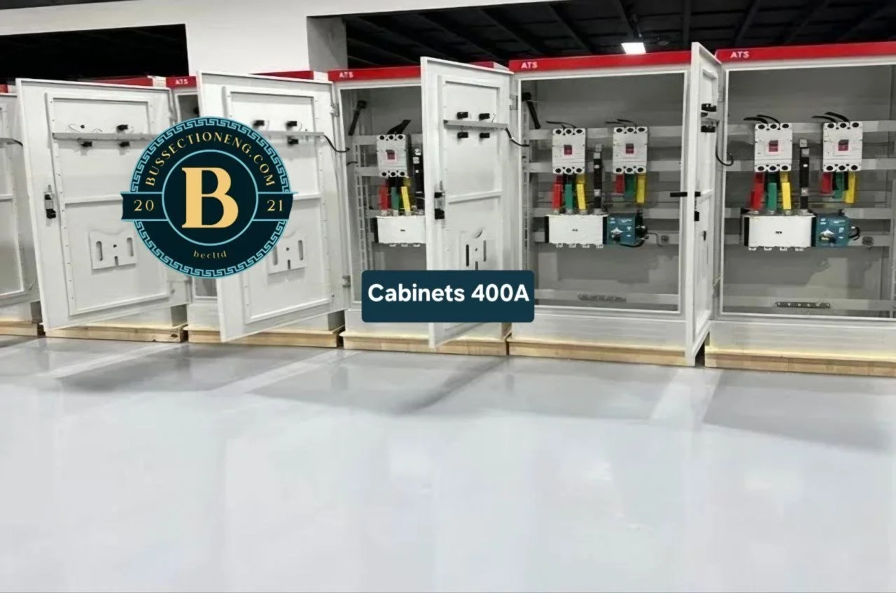 L.V Panel, Cabinets, MCCB Breakers and  Meter Boxes