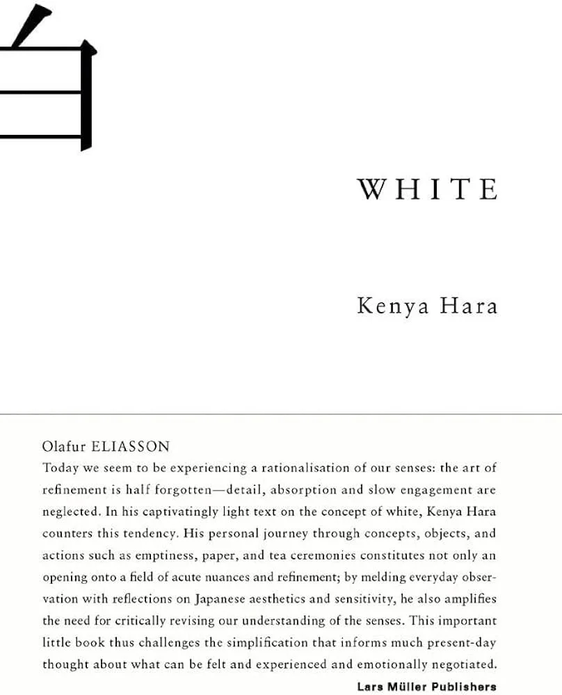 Written by Graphic Designer, Curator and Art Director of MUJI, Kenya Hara. 
About the concept of emptiness and its role in design. 