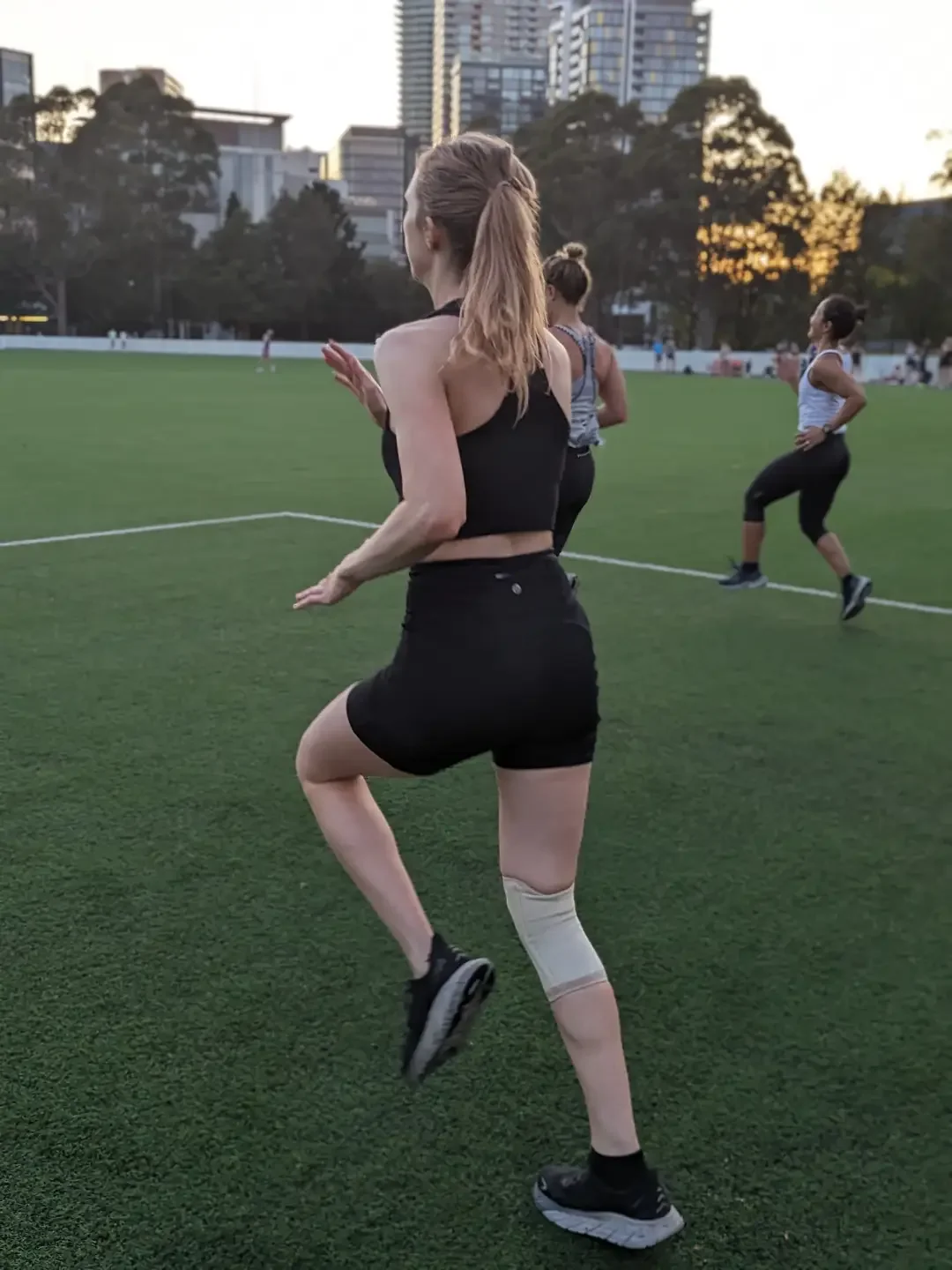 morning running technique class in milsons point