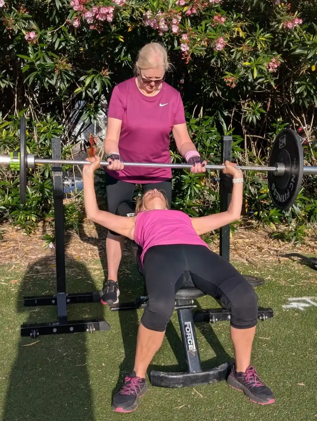 women strength training during lift class in milsons point