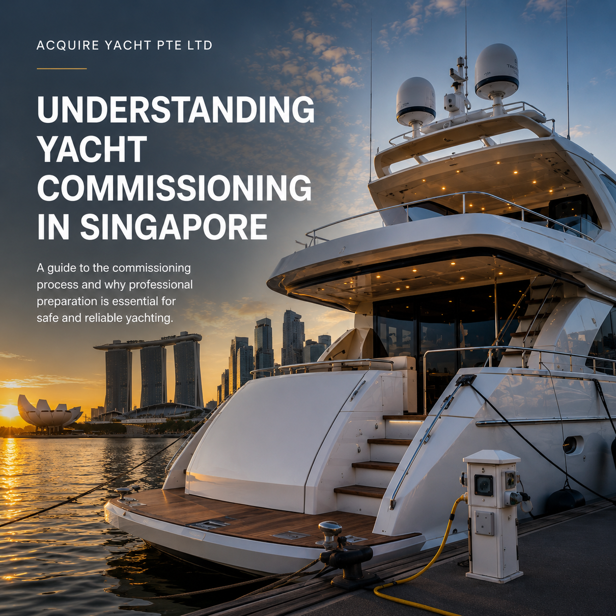 Understanding Yacht Commissioning in Singapore