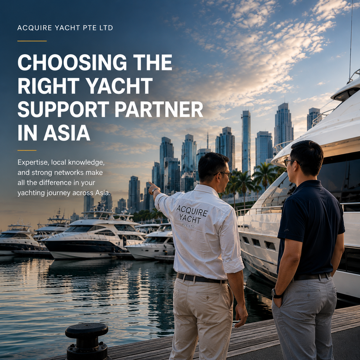 Choosing the Right Yacht Support Partner in Asia