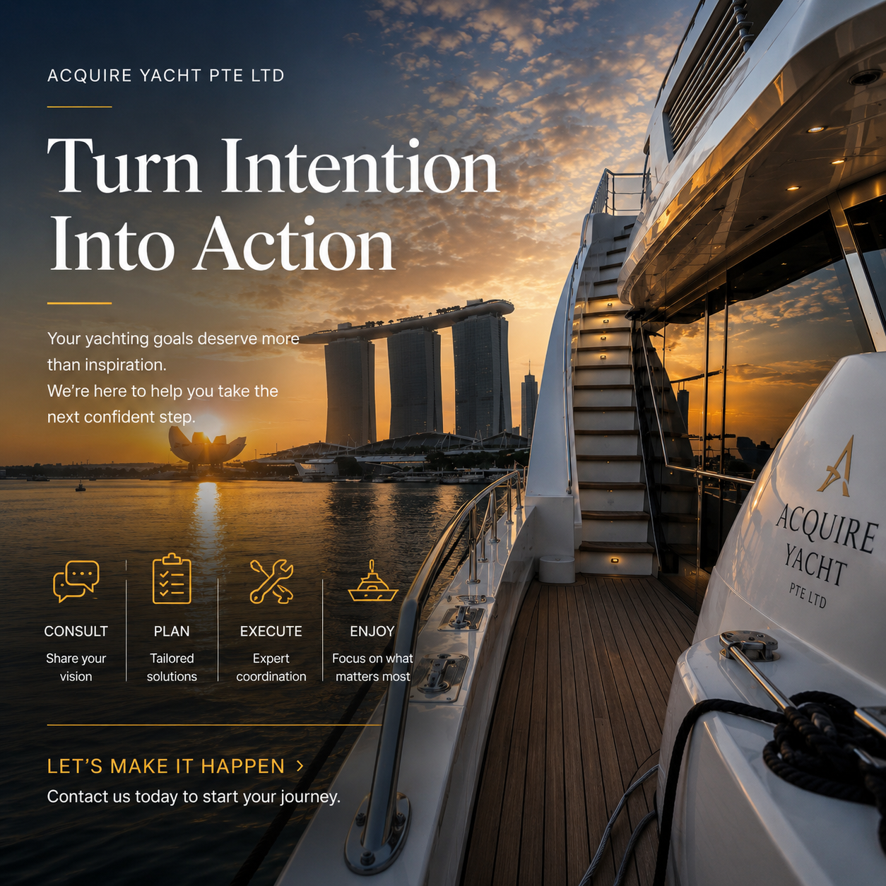 Turn Intention Into Action