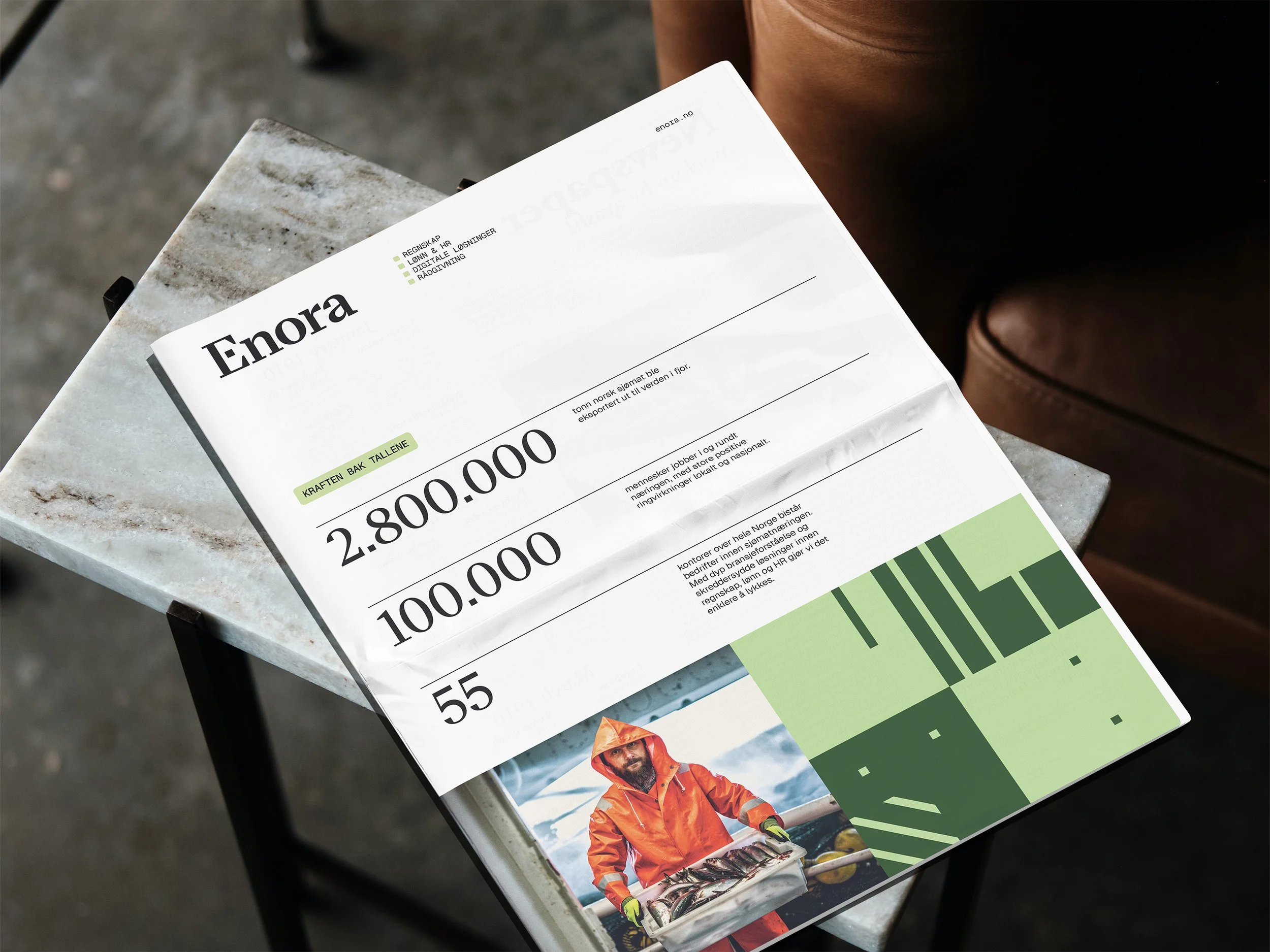 Enora: Overordnet kommunikasjonskonsept og lanseringskampanje