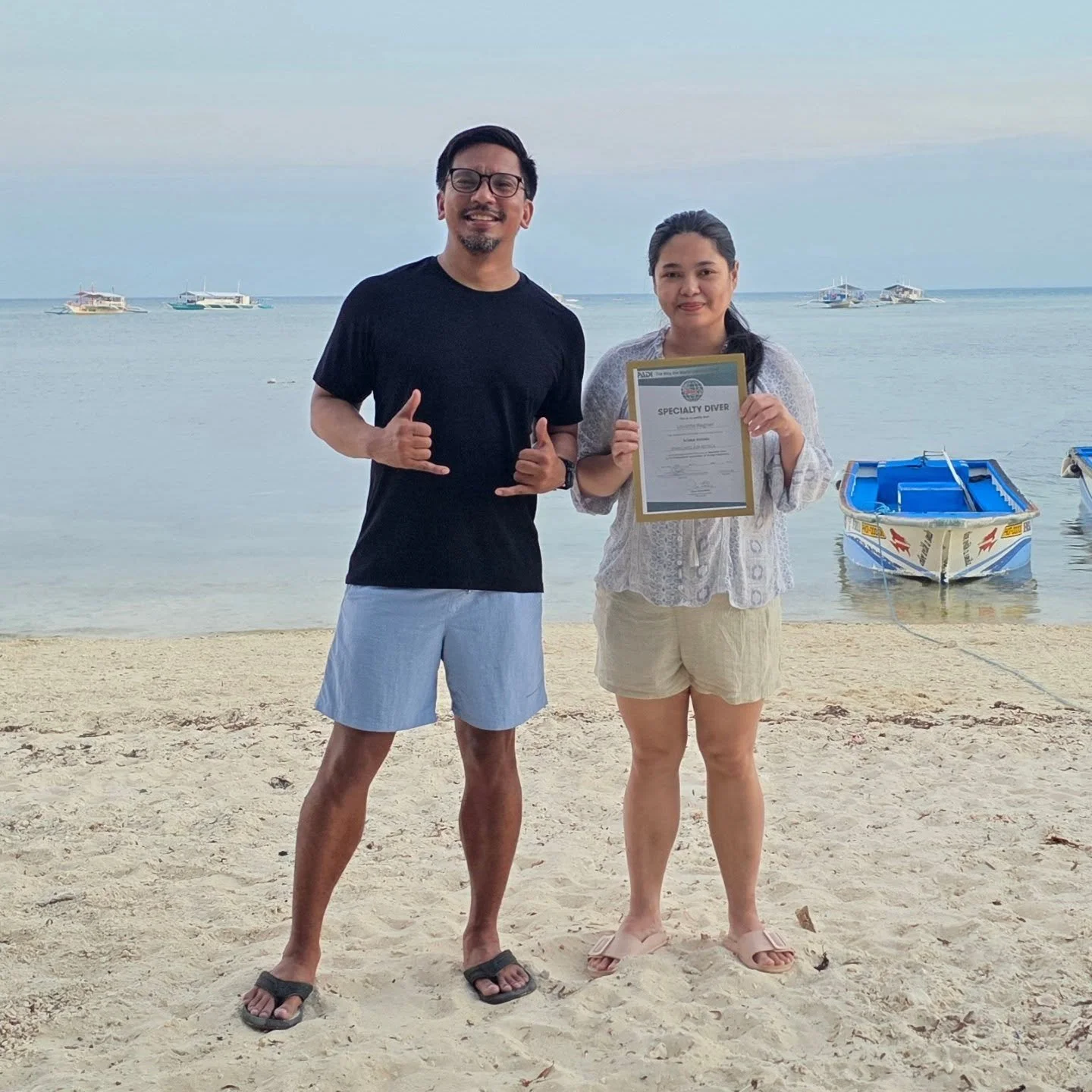 No Nitrox? No problem! When @loxiiieee signed up for our Malapascua trip, she mentioned that she needed Nitrox specialty certification to take advantage of all the Nitrox dives, but was not based in Manila.

No sweat. @makoexpeditions sent her the e-