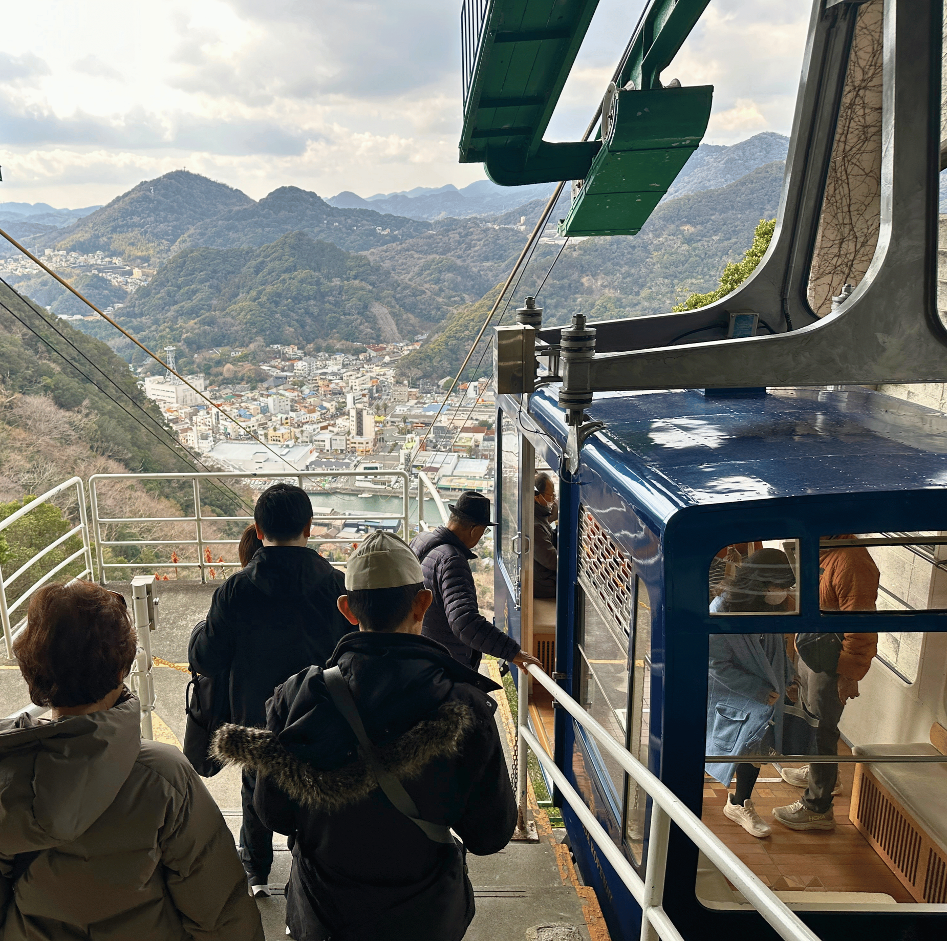 Shimoda Ropeway cable car, Izu Peninsula
