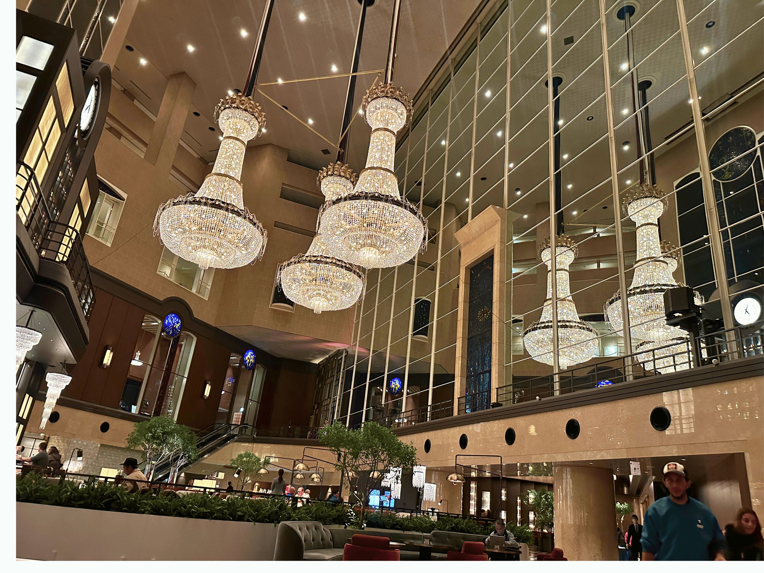 Hyatt Regency Tokyo lobby interior, Japan