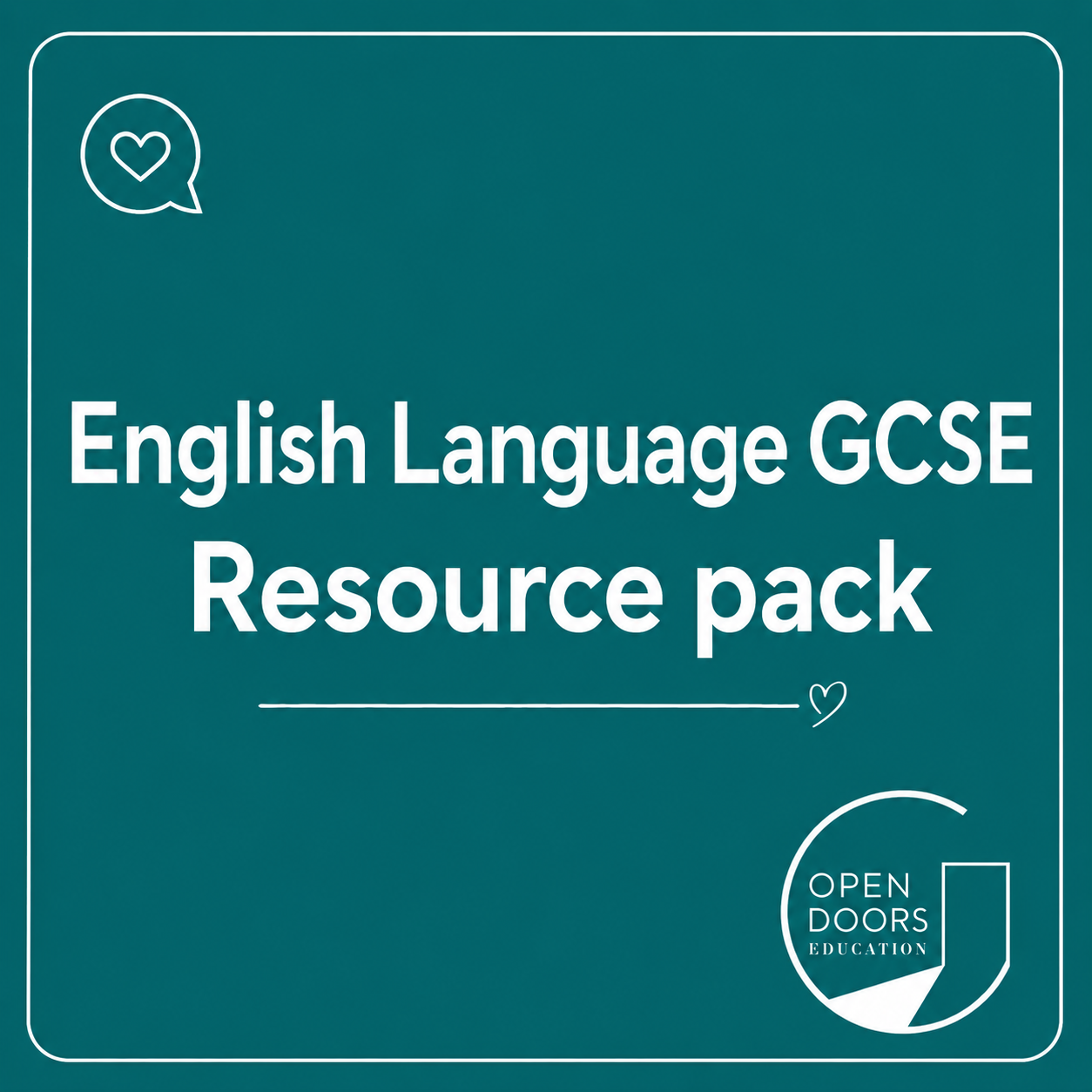 GCSE English Language Resource Pack (Paper 1 & Paper 2)