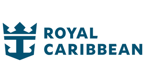 Royal Caribbean logo with a stylized crown and anchor icon.