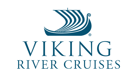 Viking River Cruises logo with a stylized Viking ship above the company name.