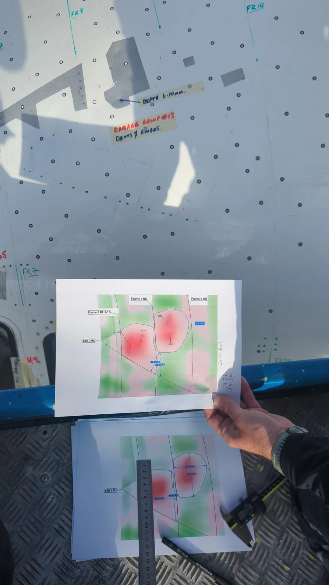 3D scanning technology used for rail damage assessment