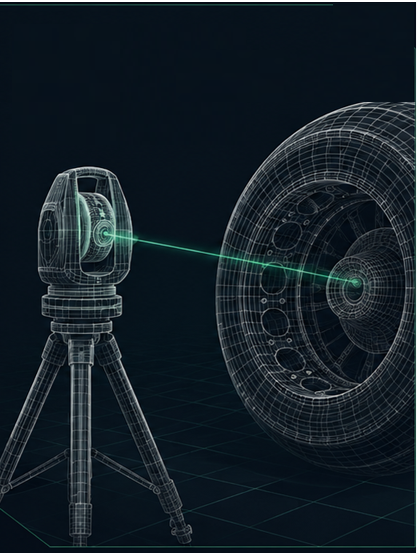 Laser tracking and 3D scanning services for precision measurement by MES