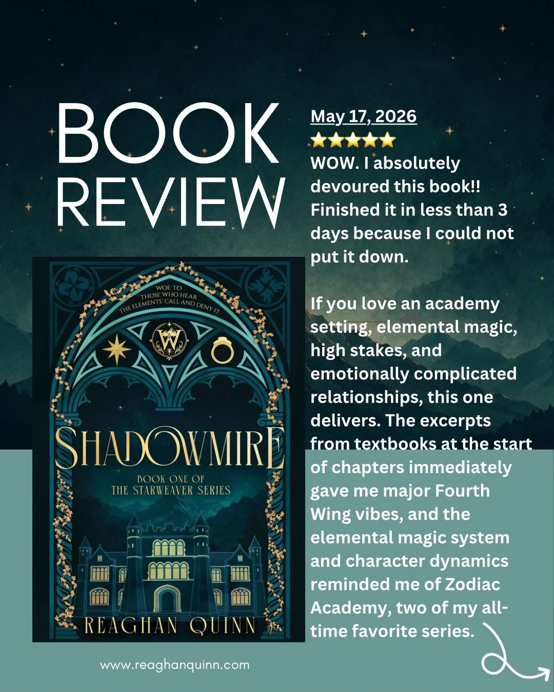 Today&rsquo;s book review comes from none other than the beautiful @fictionallyjess 

After sharing about our combined heartache from both losing a parent too young, it dawned on me how amazing it is that we, as humans, can channel that loss into som