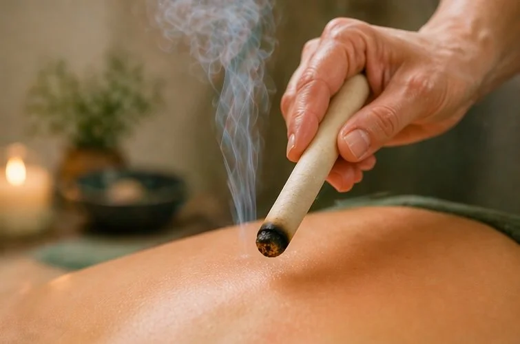 Moxibustion Wärmebehandlung Lanzendorf – Shiatsu Lilli bei Erschöpfung