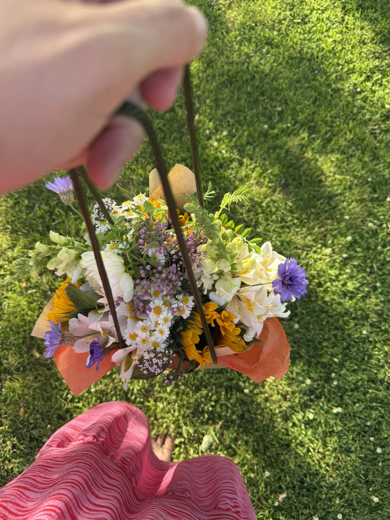 Luxury packaged bunches