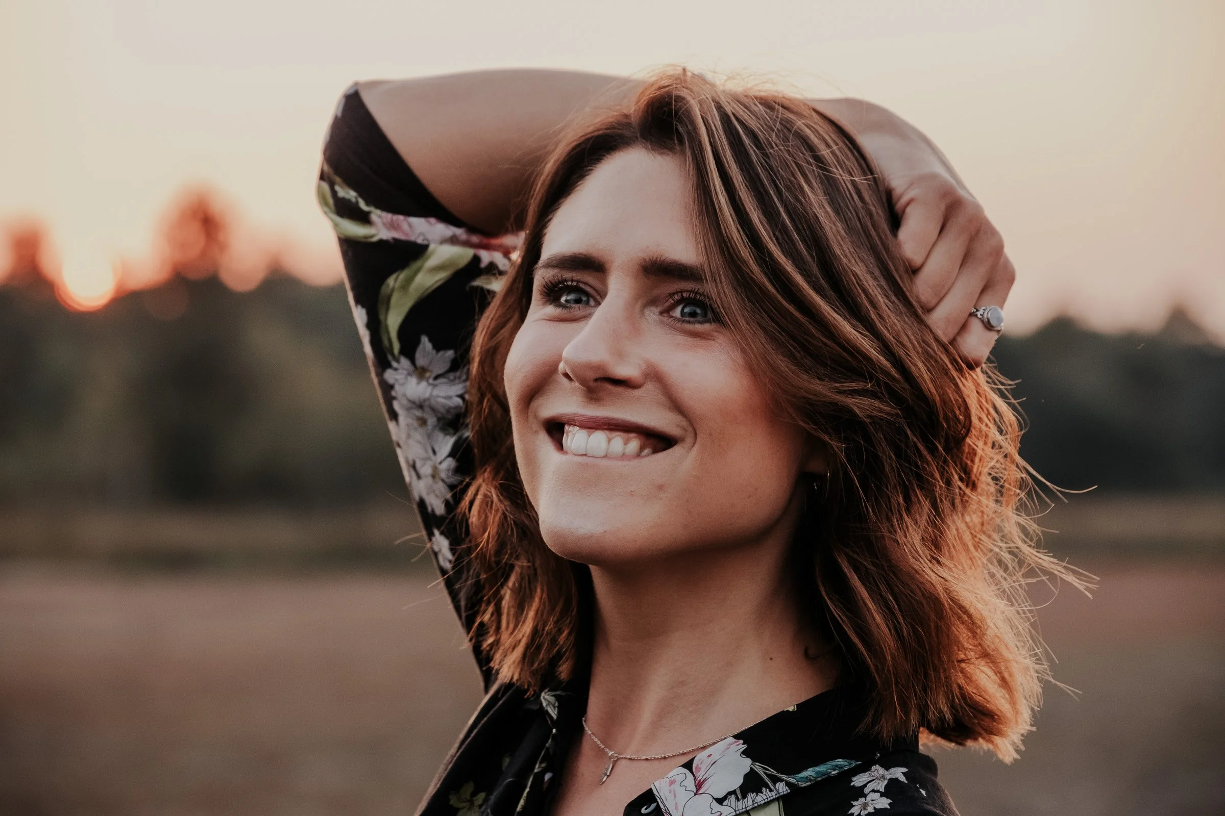 foto van Margot Hellemans tijdens golden hour