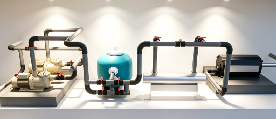 swimming pool equipment kit
