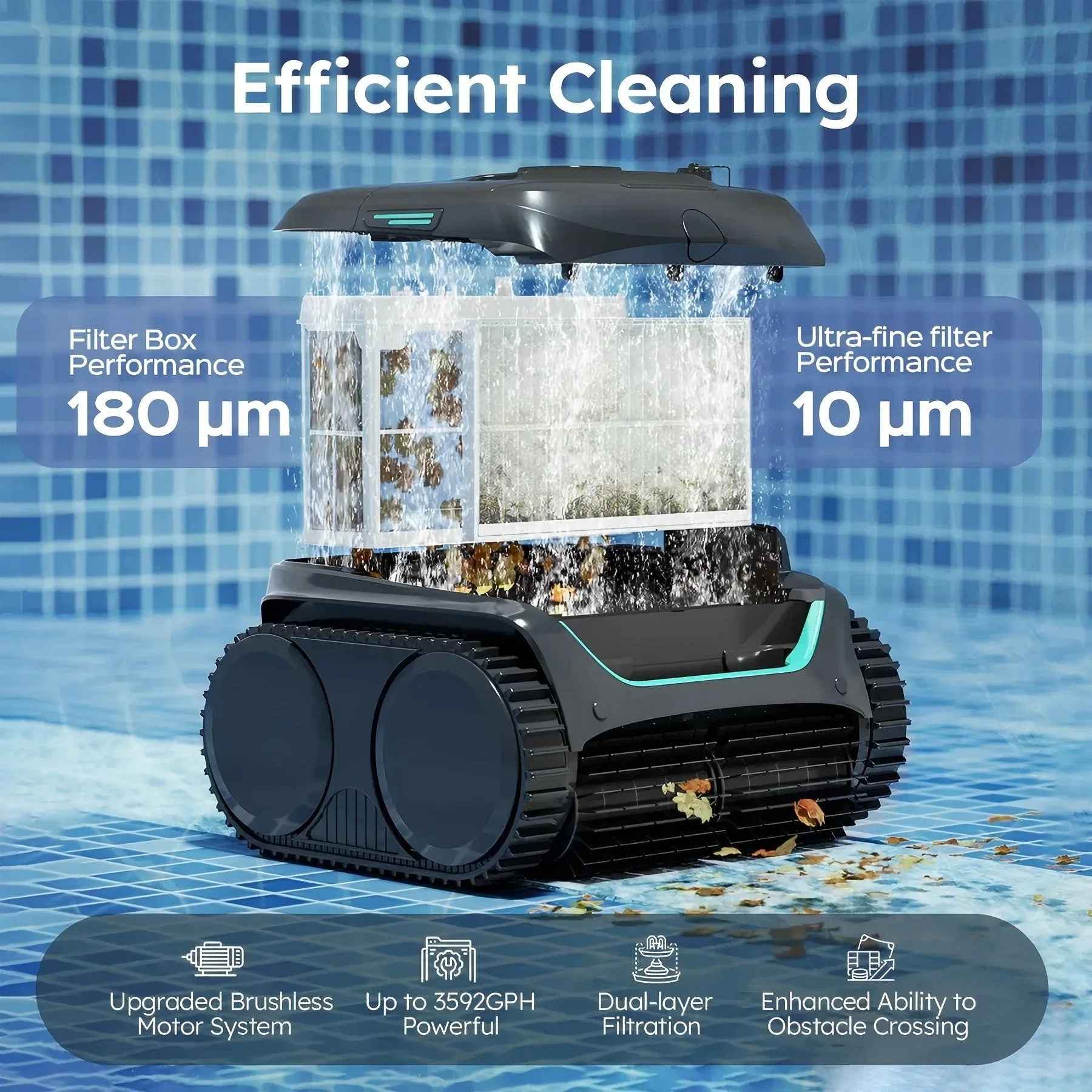 Wybot C2 Portable Pool Cleaning Robot