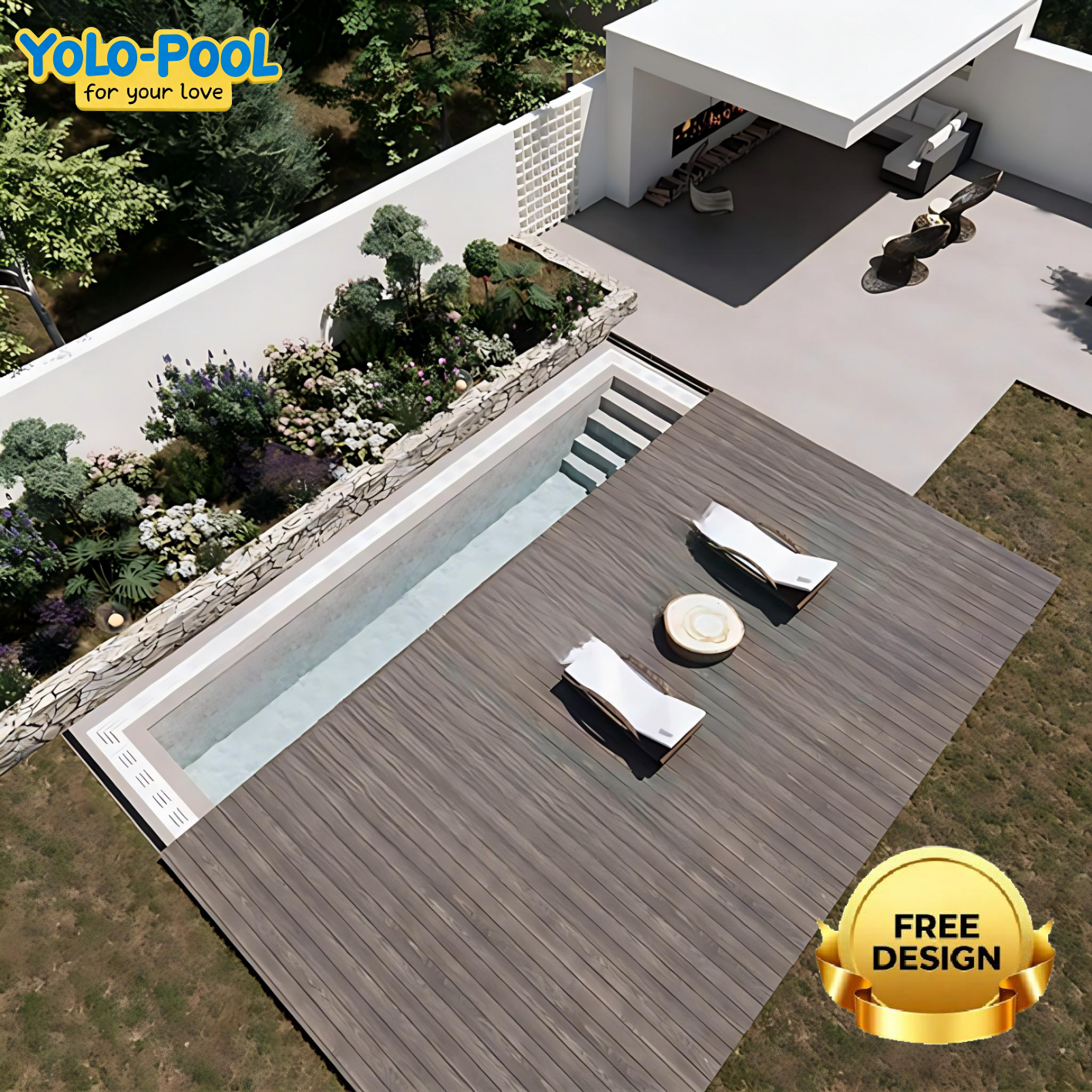 Premium Stainless Steel Pool Cover