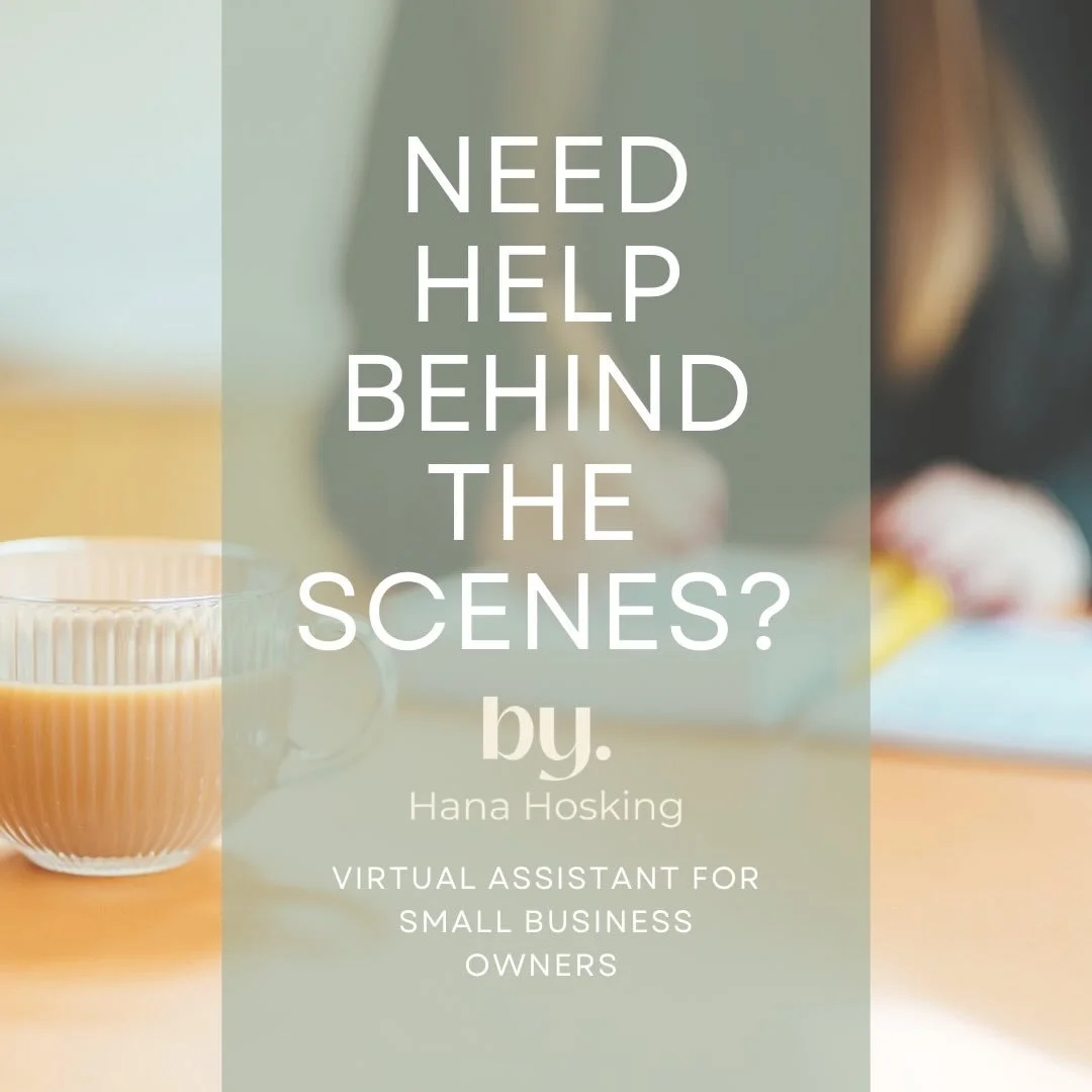 Running a business comes with a lot of behind the scenes tasks. Emails, admin, scheduling, organisation&hellip; the list never ends 🗒️

That&rsquo;s where I come in.

I help small business owners stay organised and supported, so they can spend more 