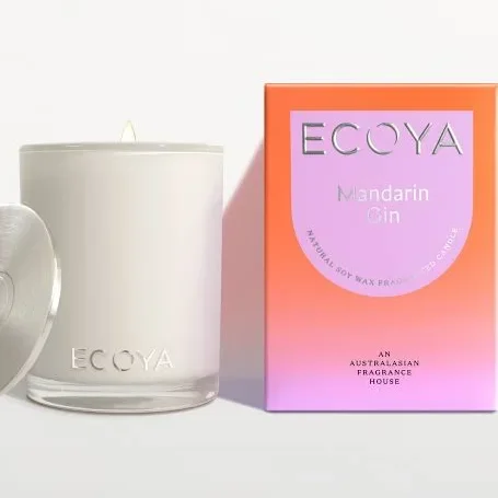 Ecoya Mandarin & Gin Candle 400g