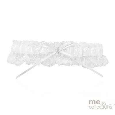 Garter with Lace and Diamante