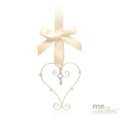 Heart with Diamantes and Pearls