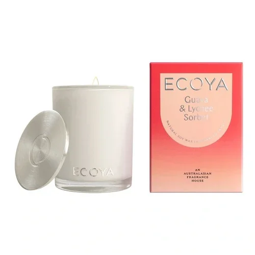 Ecoya Guava & Lychee Candle 400g