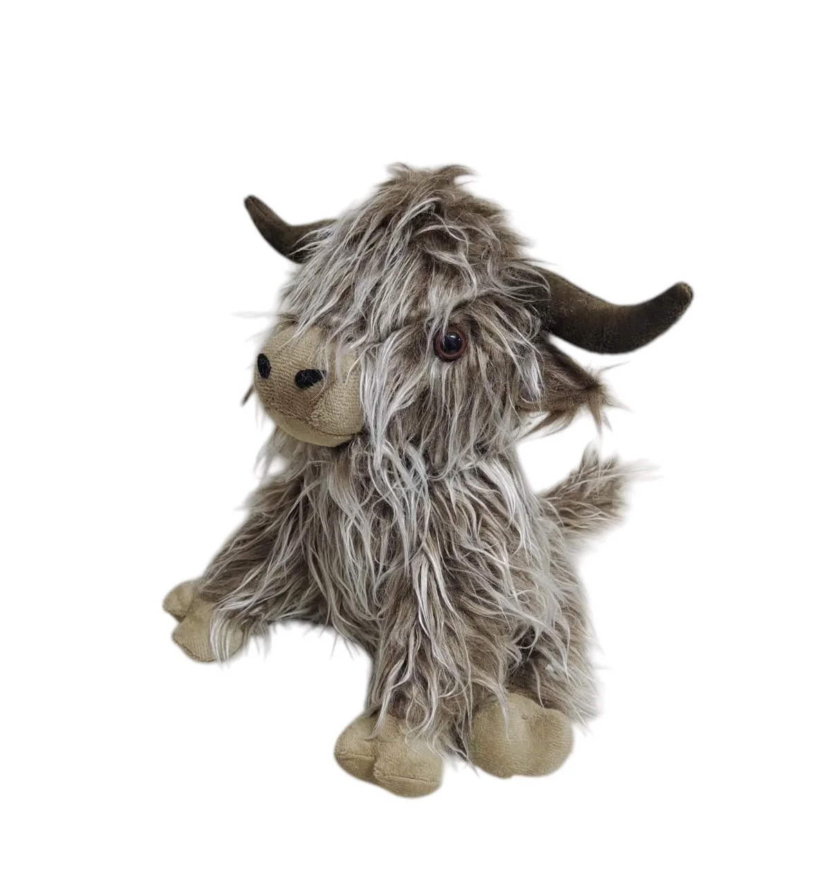Shaggy Highland Bull doorstop