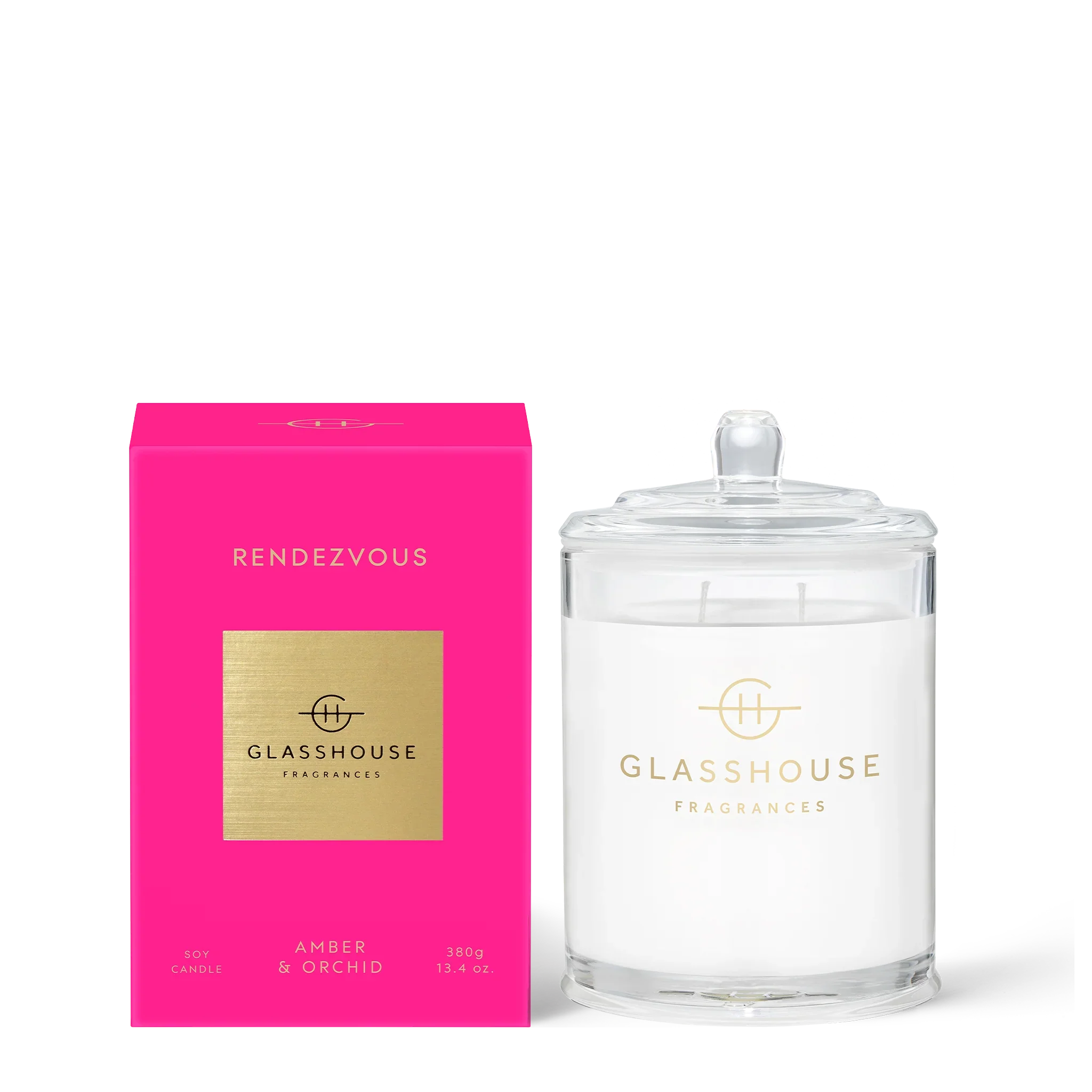 Glasshouse Candle Rendezvous 380g