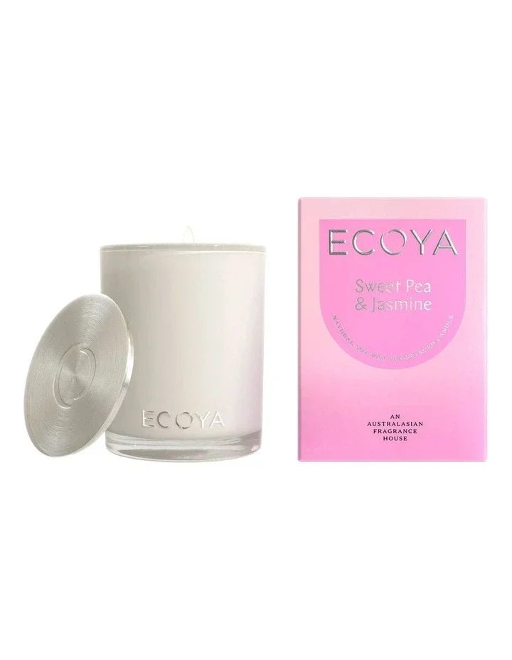 Ecoya Sweet Pea & Jasmine Candle 400g
